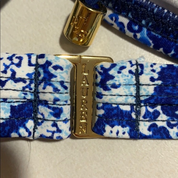 NWT Lauren Ralph Lauren Underwire Loop Front Top - Picture 5 of 6